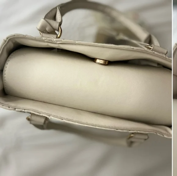 Valentino Orlandi Tote Bag Quilted Original V in luxurious bone NWT - Picture 5 of 8